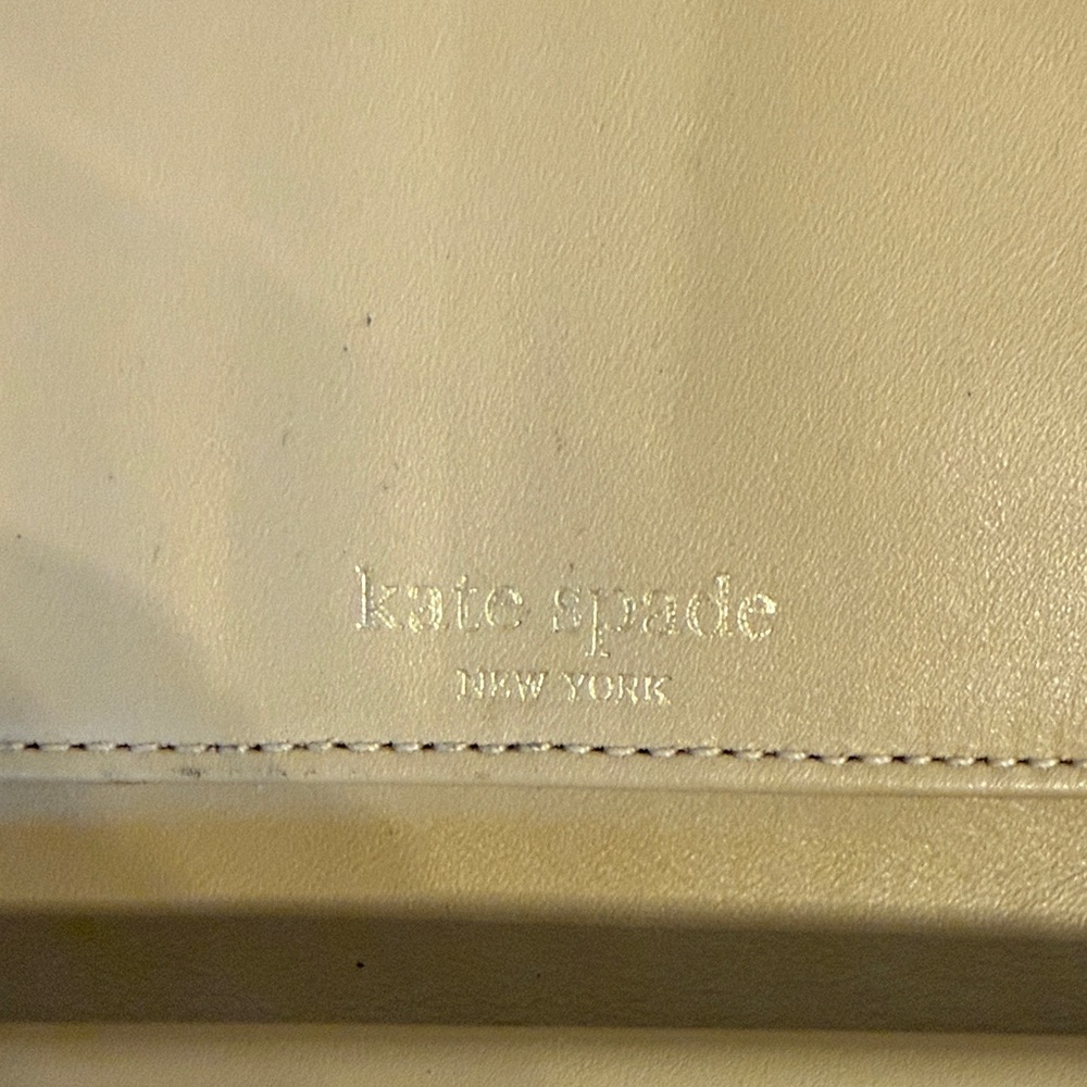 Kate Spade Midnight Black Leather Wallet - Picture 5 of 8